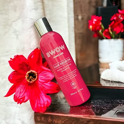 Blue Purple Shampoo Blonde Grey Silver Hair Pro Active Colour Defence + Protect Revive Refresh Brilliant Brassy Tone Corrector Pigment Vegan Guar Mineral Complex 250ml (Biotin Caffeine Shampoo) - Image 2