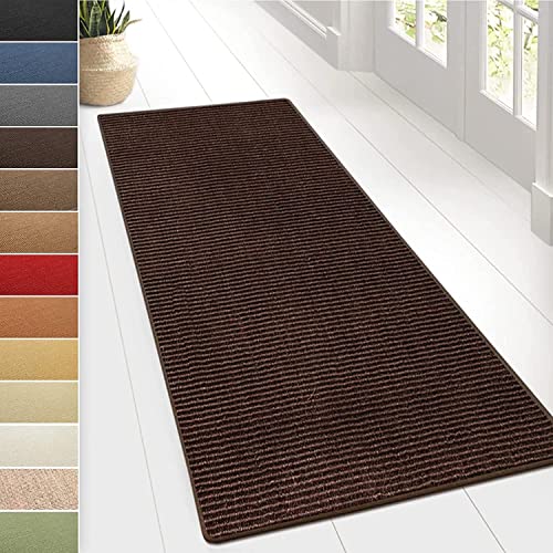 KARAT Sisal Teppich - Teppichläufer 80 cm breit - Naturfaser Läufer - Teppich für Wohnzimmer,...