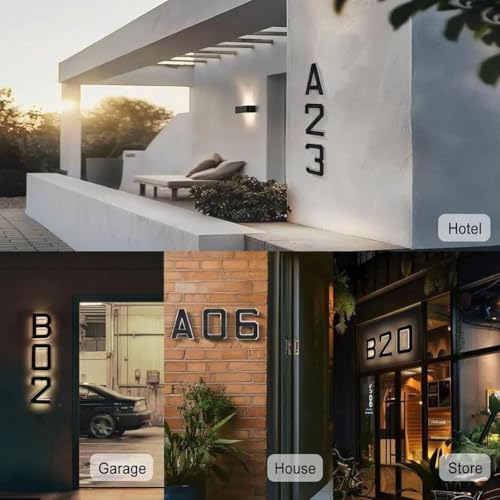 Números para casa en latón 9 Imagen adicional