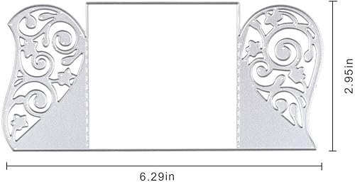 Vista 38 de Troqueles de sobres para hacer tarjetas de álbumes de recortes, troqueles de corte de metal para sobres troquelados para regalo de decoupage