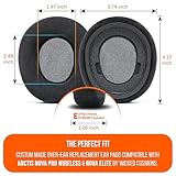 WC StealthZ Nova Pro Wireless & Nova Elite - FPS Oriented Earpads for Arctis Nova Pro Wireless/Nova Elite by GadgetryTech & Wicked Cushions | Sound Precision & Comfort for FPS Games | Black - Image 6