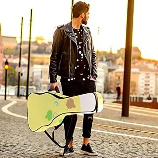 Housse de transport étanche pour guitare avec bandoulière réglable Motif lettre, Multicolore 03., 42.9×16.9×4.7 in… - Les Beatles, Paul McCartney, John Lennon, RIngo Starr, George Harrison Housse de transport étanche pour guitare avec bandoulière réglable Motif lettre, Multicolore 03., 42.9x16.9x4.7 in… – Image 6