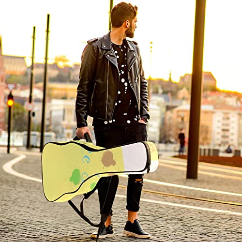 Housse de transport étanche pour guitare avec bandoulière réglable Motif lettre, Multicolore 03., 42.9×16.9×4.7 in… - Les Beatles, Paul McCartney, John Lennon, RIngo Starr, George Harrison Housse de transport étanche pour guitare avec bandoulière réglable Motif lettre, Multicolore 03., 42.9x16.9x4.7 in… – Image 7