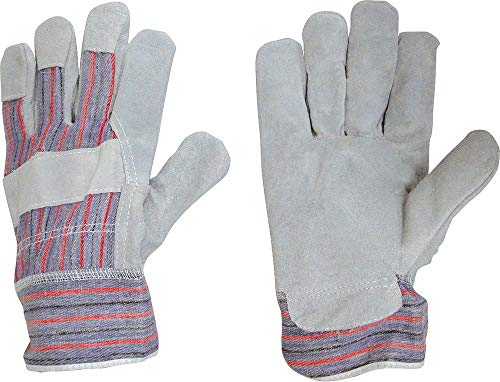 Vonder, Luva Mista De Raspa Com Dorso E Punho Em Lona.