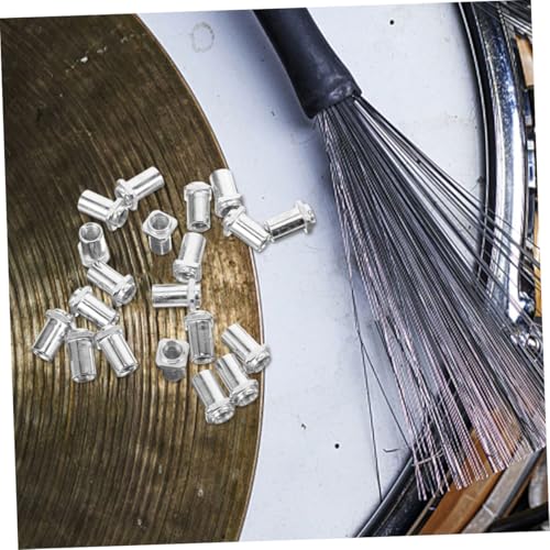 BESTonZON 40 piezas Tuercas Giratorias para Lug de Batería Repuestos para Baterías de Piso Instalación Fácil Diámetro Interior Hardware miniatura 4