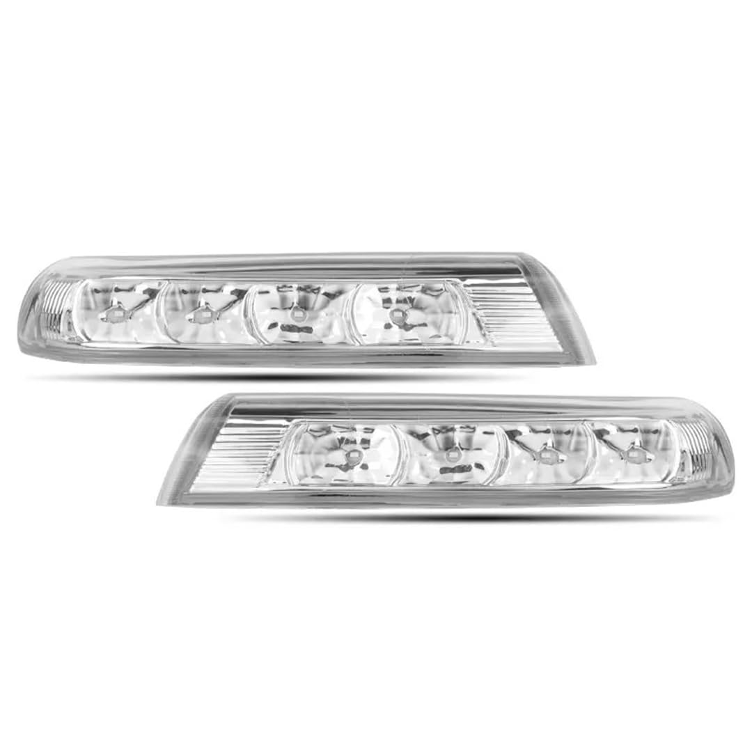 Rufutle Side Marker Lights for Hyundai Santa Fe Veracruz IX55 2007-2011, Rearview Mirror Side Turn Signal Light 87613-3J000/87623-3J000