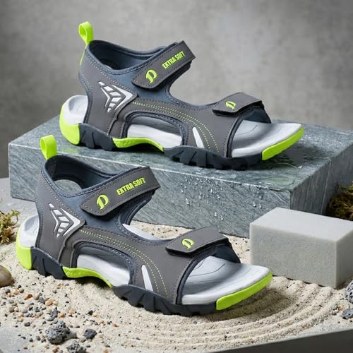Image of DOCTOR EXTRA SOFT Men's Classic Athletic & Outdoor Casual Sandals /Floaters with Adjustable Cushion Strap for Adult | Comfortable & LightWeight |Stylish & Anti-Skid |Everyday Use for Gents & Boys D-304