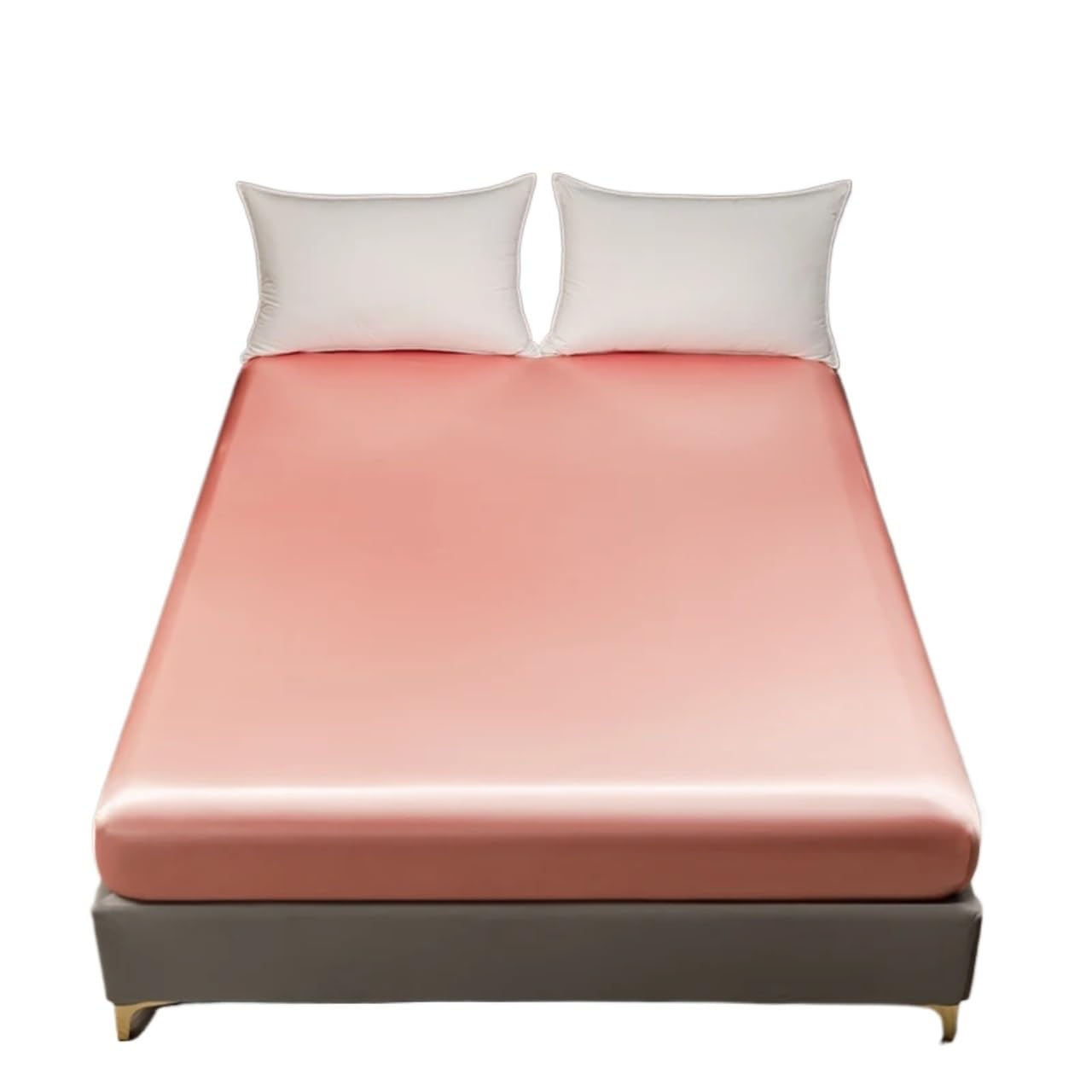 Cubre Colchón Funda de colchón sedosa de tamaño completo, funda de colchón de satén, funda de colchón suave, funda de colchón individual que se adapta a colchones de 12" a 16" sin funda de almohada pa