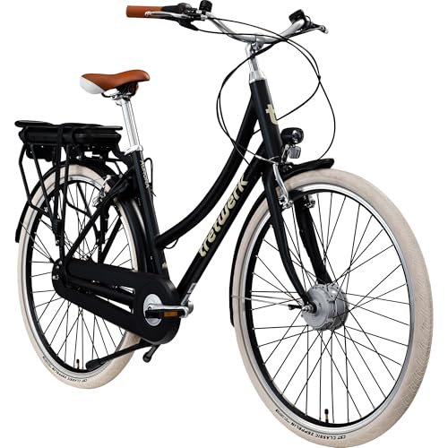 Tretwerk Aurora E Bike 28 Zoll Pedelec Retro Damen Citybike