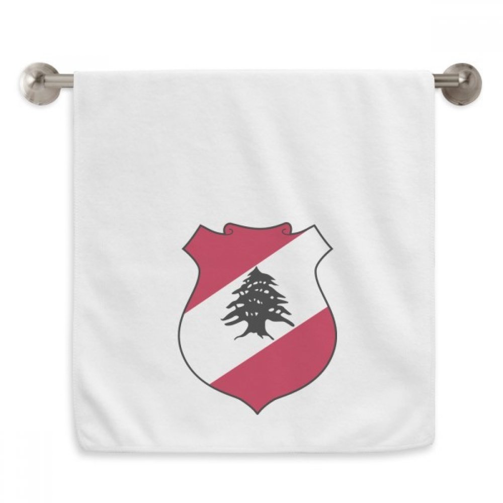 Serviette Liban 13x29 pouces en coton moelleux pour le visage