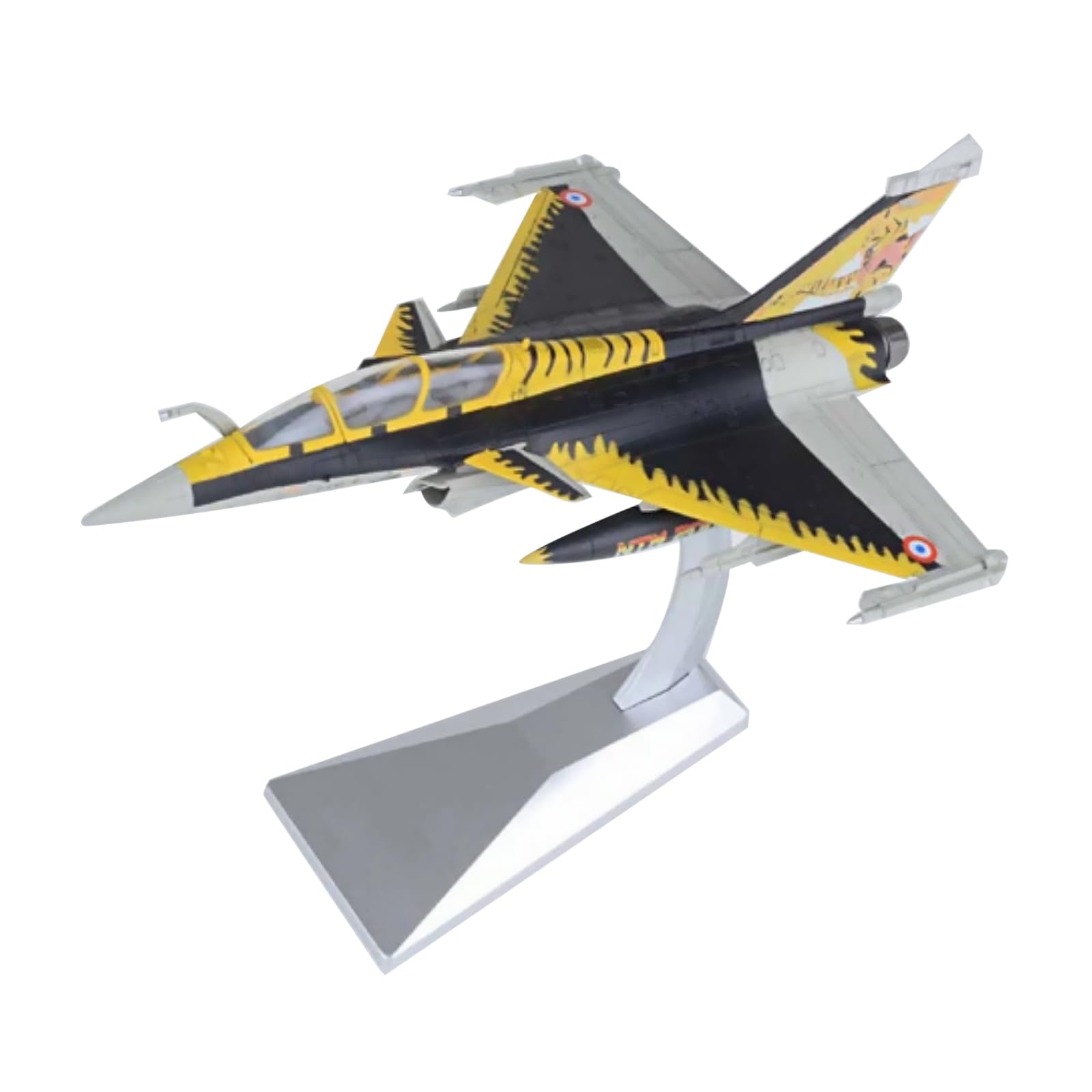 Simulation Alloy Aircraft Model 1:72 Alloy Franch Air Force Rafale B Armee De l' Air ECE 5/330 Cote D' Argent Fighter Model