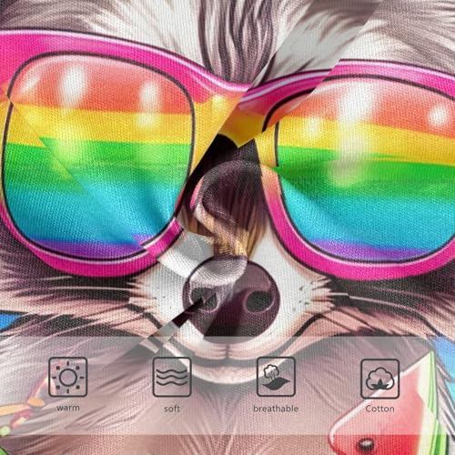 Toddler Underwear Custom 2t Cotton Cute Panties Girl Personalized Underpants Briefs Vibrant Watermelon Raccoon Holiday3