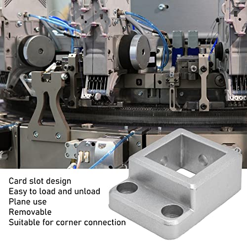 Profilé extrusion aluminium 4040 rail linéaire base fixe bidirectionnelle