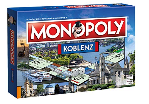 Preisvergleich Produktbild Winning Moves Monopoly Koblenz Stadt City Edition Ausgabe Spiel Gesellschaftsspiel Brettspiel