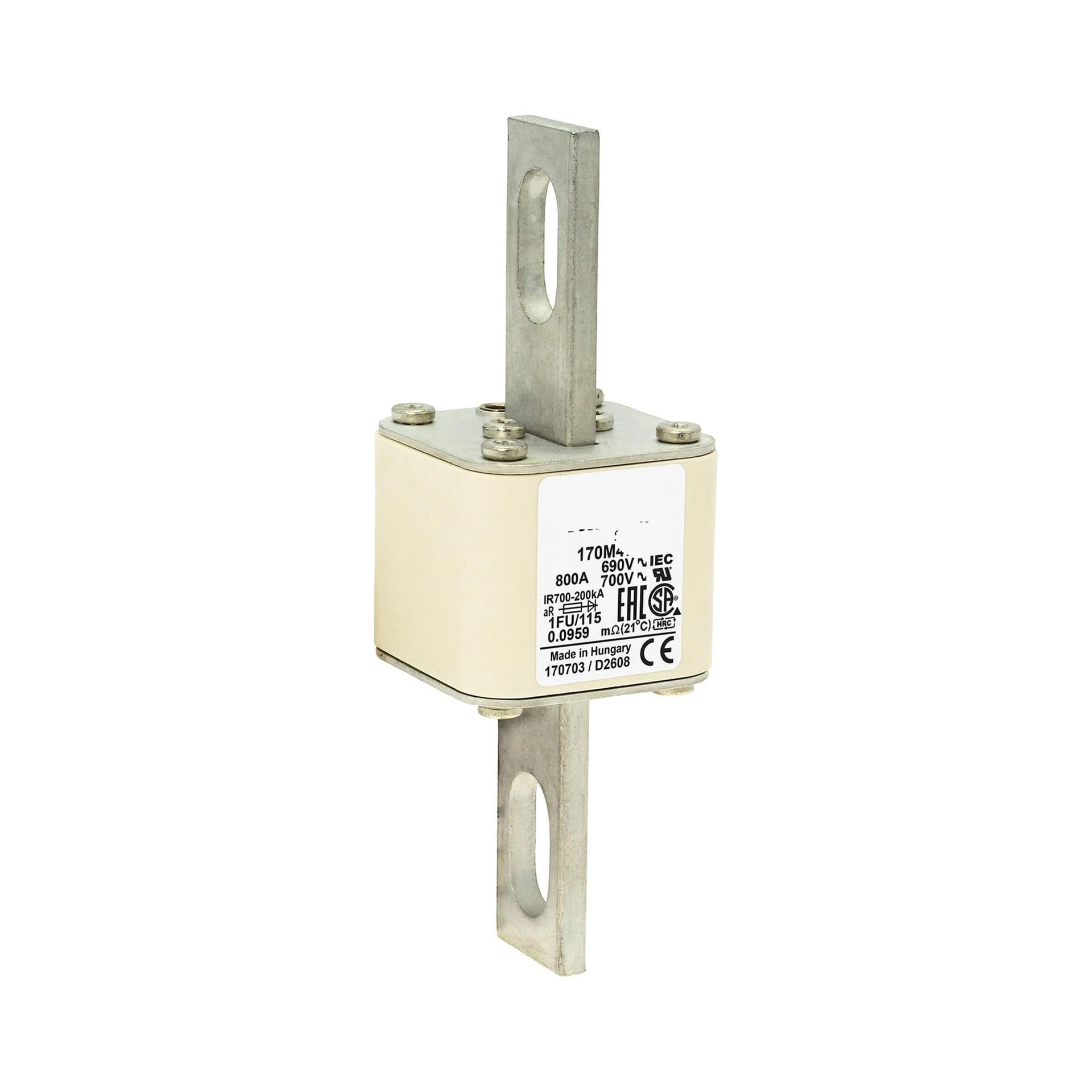 Fusible 170M4714 haute performance 800A protégeant les convertisseurs