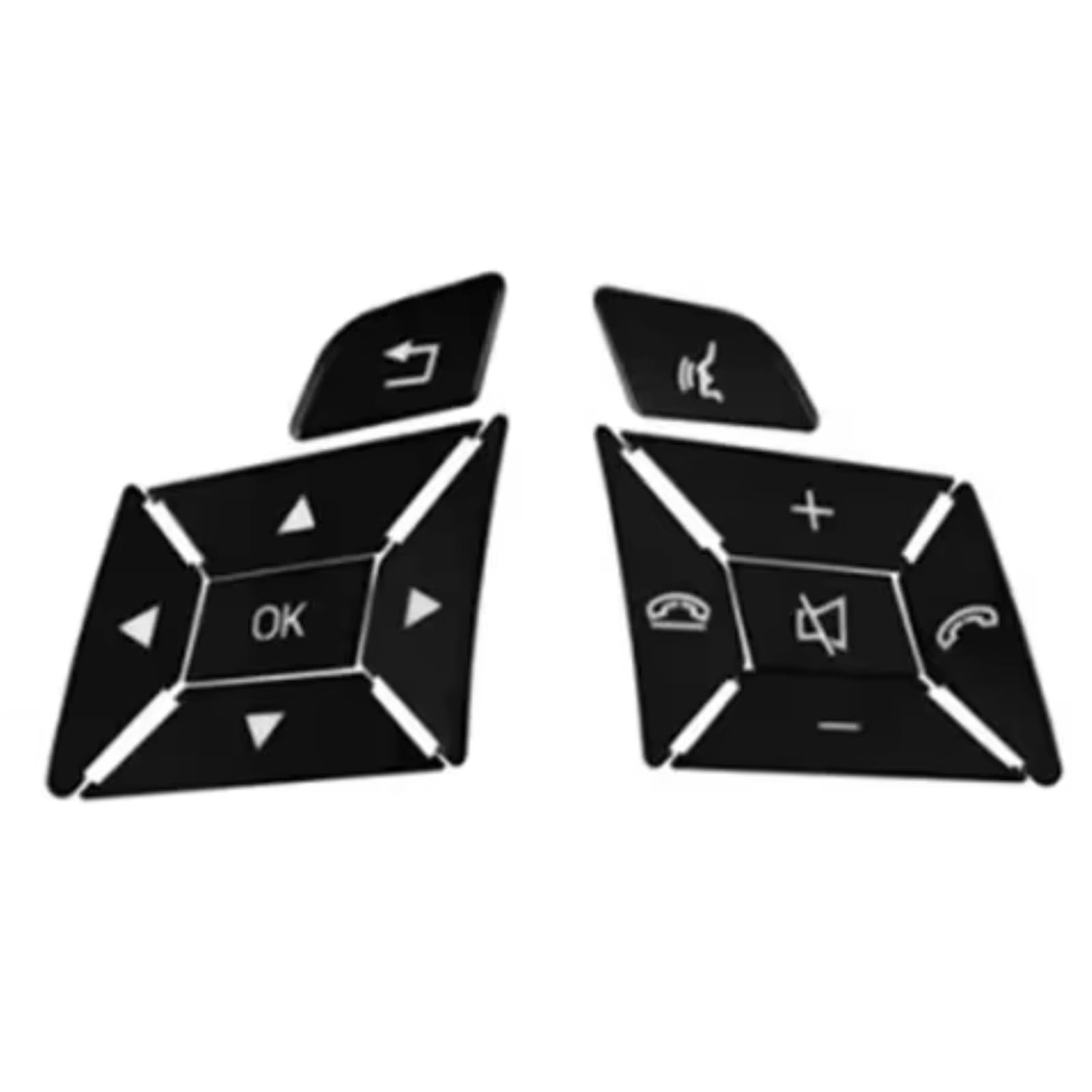 Repair Compatible with Benz for GLK X204 GLK250 GLK300 GLK350 2013 2014 2015 Car Window Lift Steering Button Stickers