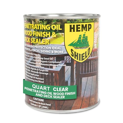 Outdoor Wood Stain and Sealer in One, Premium Wood...