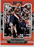 2021-22 Panini Chronicles Pink #277 Trendon Watford Portland Trail Blazers Playbook Official NBA Basketball Card in Raw (NM or Better) Condition