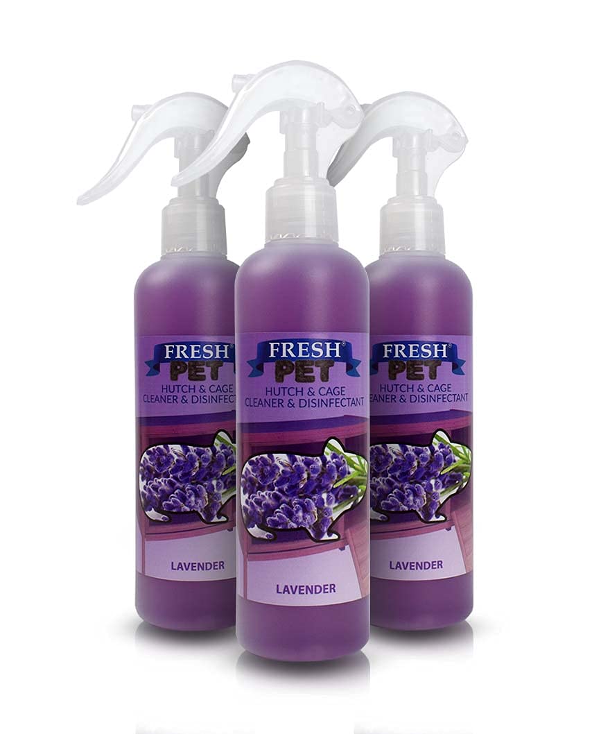 Trade Chemicals 3 x 250ml FRESH PET - Rodent Specialist Disinfectant - Rabbit Hutches and Cages (LAVENDER) โ image 1