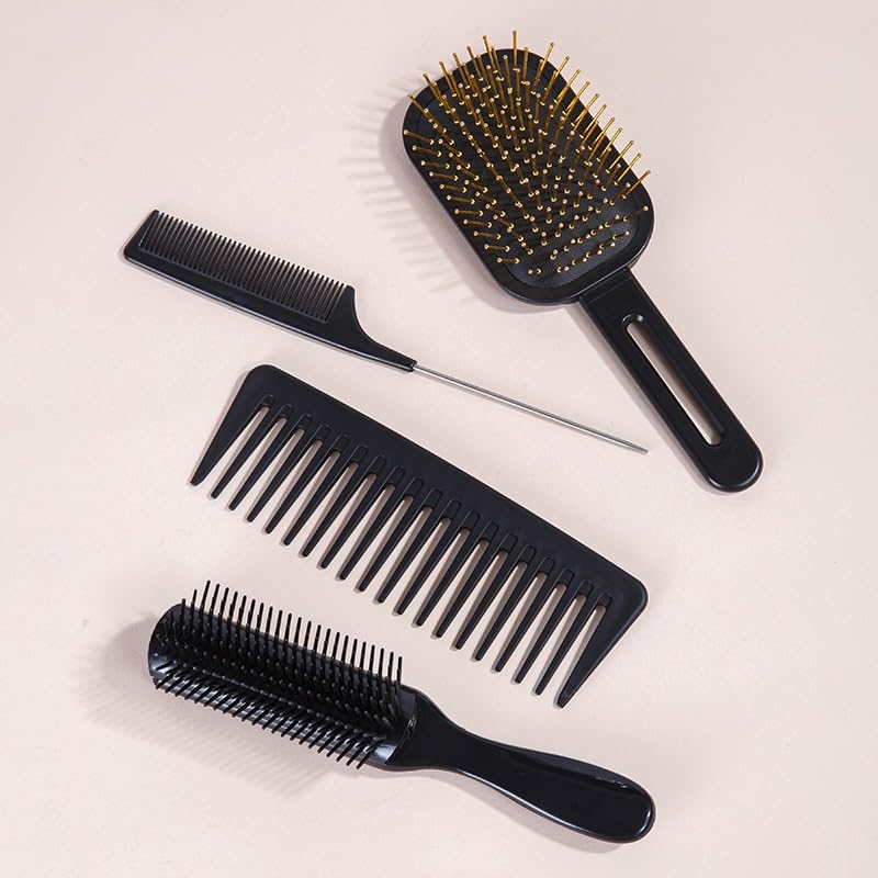Three Dimensional Air Cushion Hair Styling Comb Set Creating Voluminous Hairstyles with Thickened