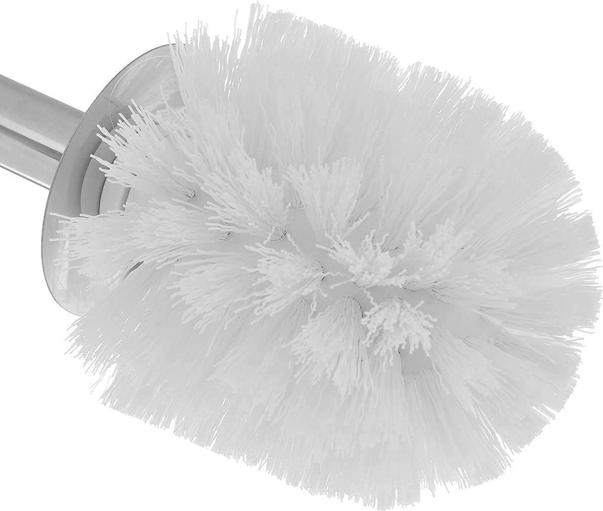 Toilet Brush with Long Plastic Handle, Deep Cleaning Bathroom Loo Brush with Strong Bristles, Wall-Mountable - Image 5