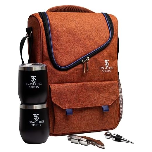 Traveling Spirits Insulated Wine Carrier