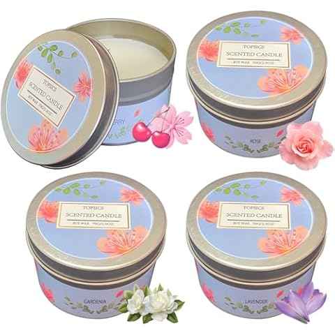 Ensemble de Bougies Parfumées Topsics Cover