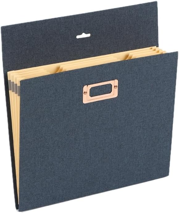 Hanging Cloth Cover Paper Storage Placement of Documents Portable Accordion Bag