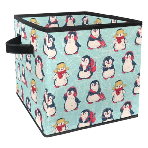 Boîte de rangement pliable cube tissu pour trier les jouets et libérer de l'espace au sol