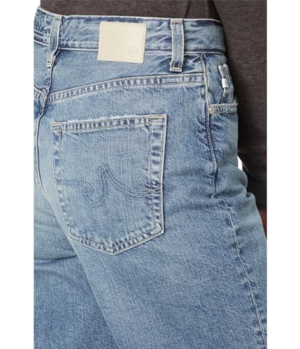 AG Jeans Saige High-Rise Wide Leg Crop in Rival3