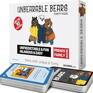 QUOKKA Fun Family Game for Adults, Teens, and Kids – Strategic Party| 108 Cards | Fast-Paced |Сard Games for 2-15 Players
