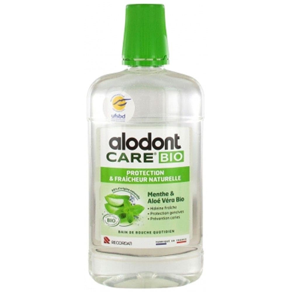 Alodont Care Bain de Bouche Quotidien Protection & Fraîcheur Naturelle Bio 500 ml