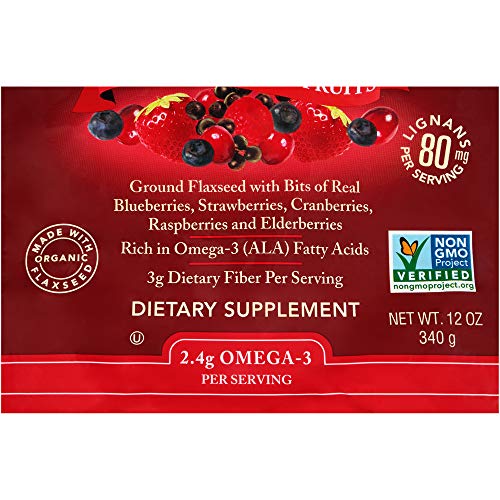Spectrum Essentials Ground Flaxseed With Mixed Berries, 12 Oz #TOP2