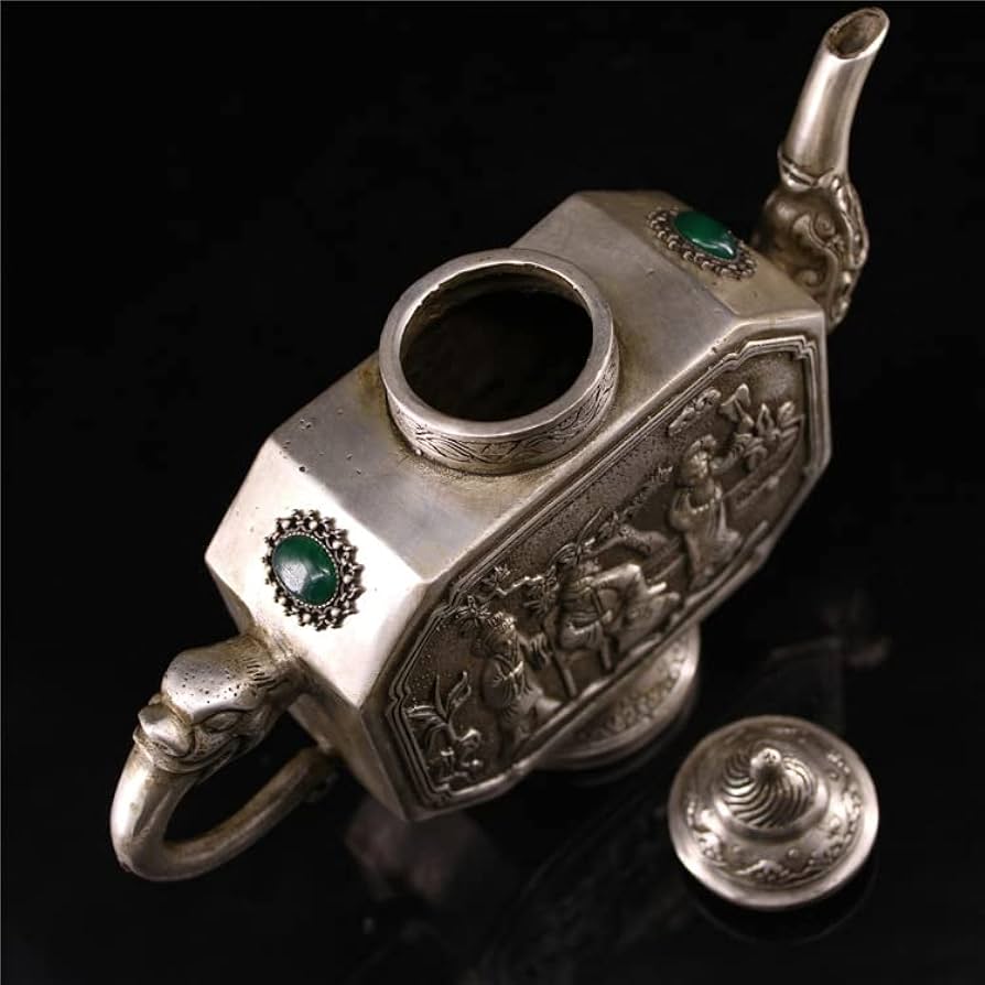 Amazon.co.jp: LAOJUNLU アンティーク 古い物 ホワイトカッパー