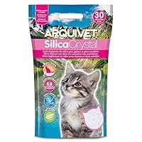 Litière En Cristaux De Silicium PawHaus - 3,8L, Antistatique, Sans Poussière, Ultra Absorbante - Pour Chat