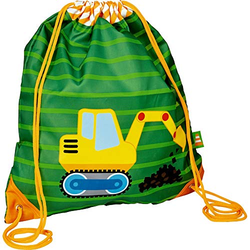 Die Spiegelburg 15308 Turnbeutel Bagger Kleine Freunde