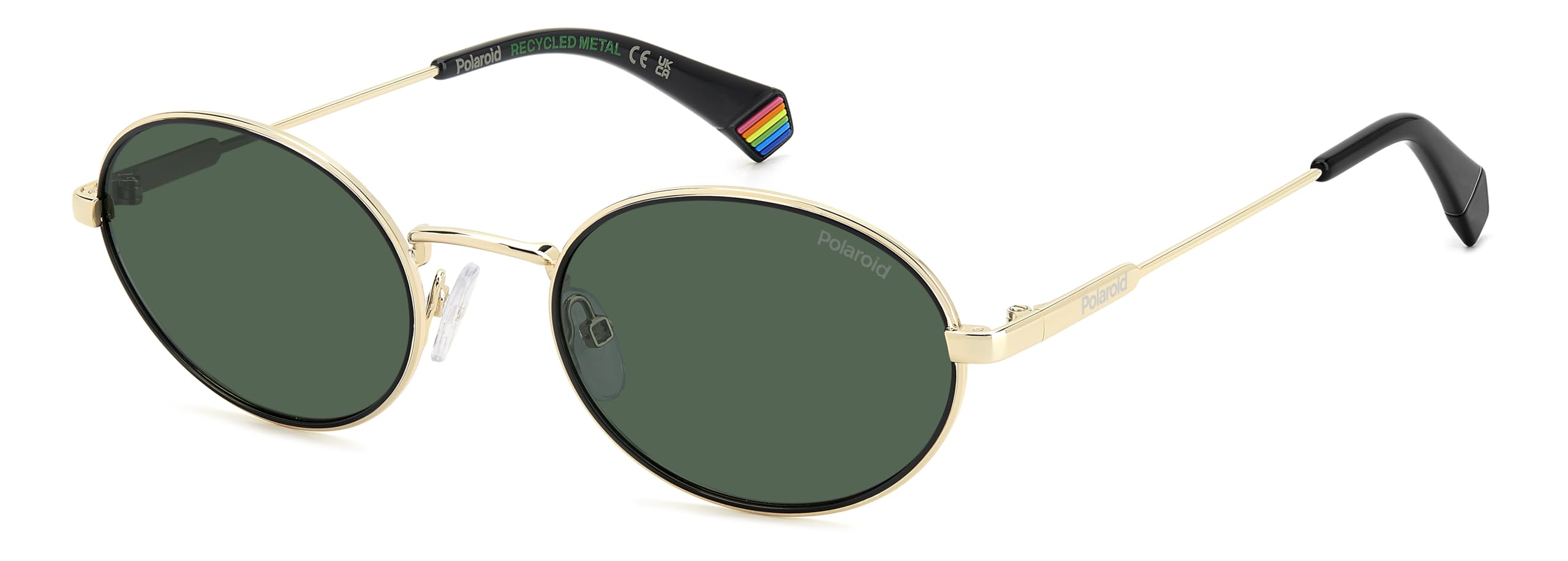Polaroid Women's Gold Pld 6228/S/X Polarised Sunglasses