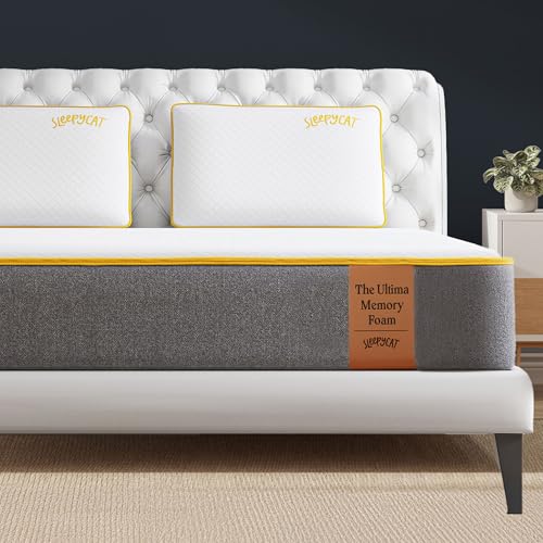 SleepyCat Ultima Mattress with AirGen™ Memory Foam | 8-inch | Med...