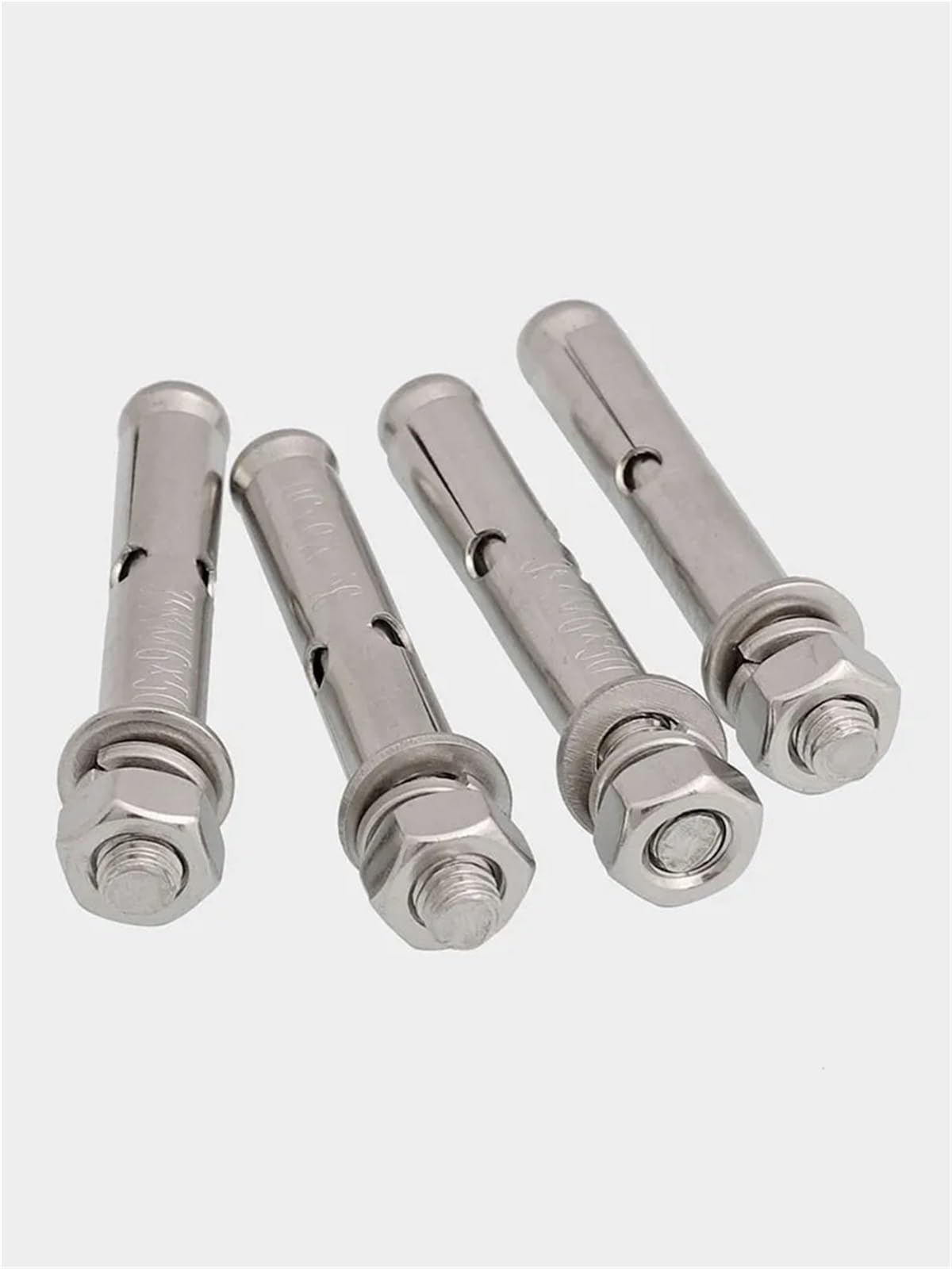 Dübel 10mm 1/5 Stück M6 M8 M10 M12 316 A4 Edelstahl Sechskant-Expansionsschraubenhülse Betonankerbolzen(5pcs,M12x150)