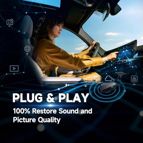 undefined Jemluse Wireless CarPlay Adapter for Apple iPhone - Multi-User Seamless Connection for Convert Wired to Wireless Car Play Adapter - No Latency from iOS 10+ to Screen w/USB C (Gray) の商品画像 4