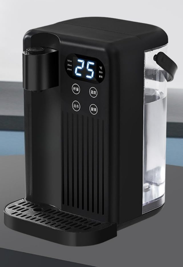 卓上ウォーターサーバー ArcticDeer浄水機能 3秒瞬間熱湯 電気ケトル 12段階温度調整 安全ロック 省スペース オフィス