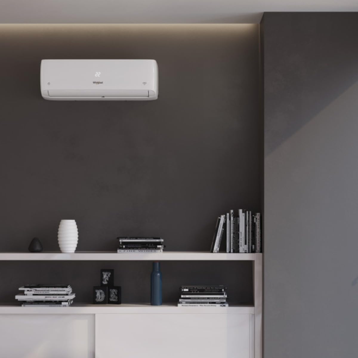Aire Acondicionado Whirlpool 12000 BTU Blanco - SPICR312WF I (Unidad Interior)