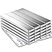 DIYMAG Strong Neodymium bar Magnets with Double-Sided Adhesive, Rare Earth Neodymium Magnet - 60 x 10 x 3 mm, Pack of 20
