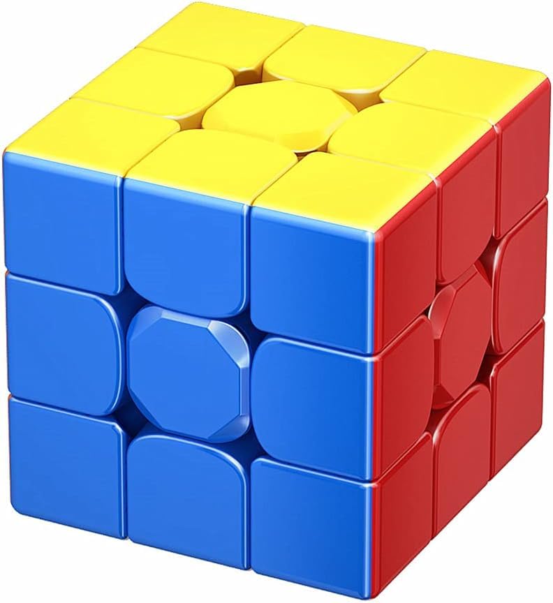 Image of HAWKISTER Kid Moyu Super RS3M 2022 3X3 Magnetic Speed Cube, Moyu RS3 M Magnetic Professional 3X3 Stickerless Speed Cube, Upgraded Ver. Of The Moyu RS3M 2021 & 2020,Super RS 3M Series Magnetic Version