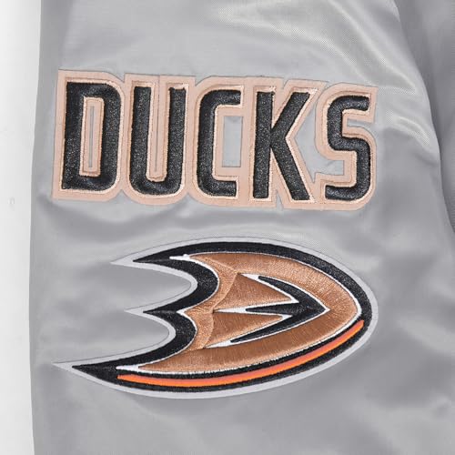 Image of Pro Standard Mens NHL Old English Satin Jacket
