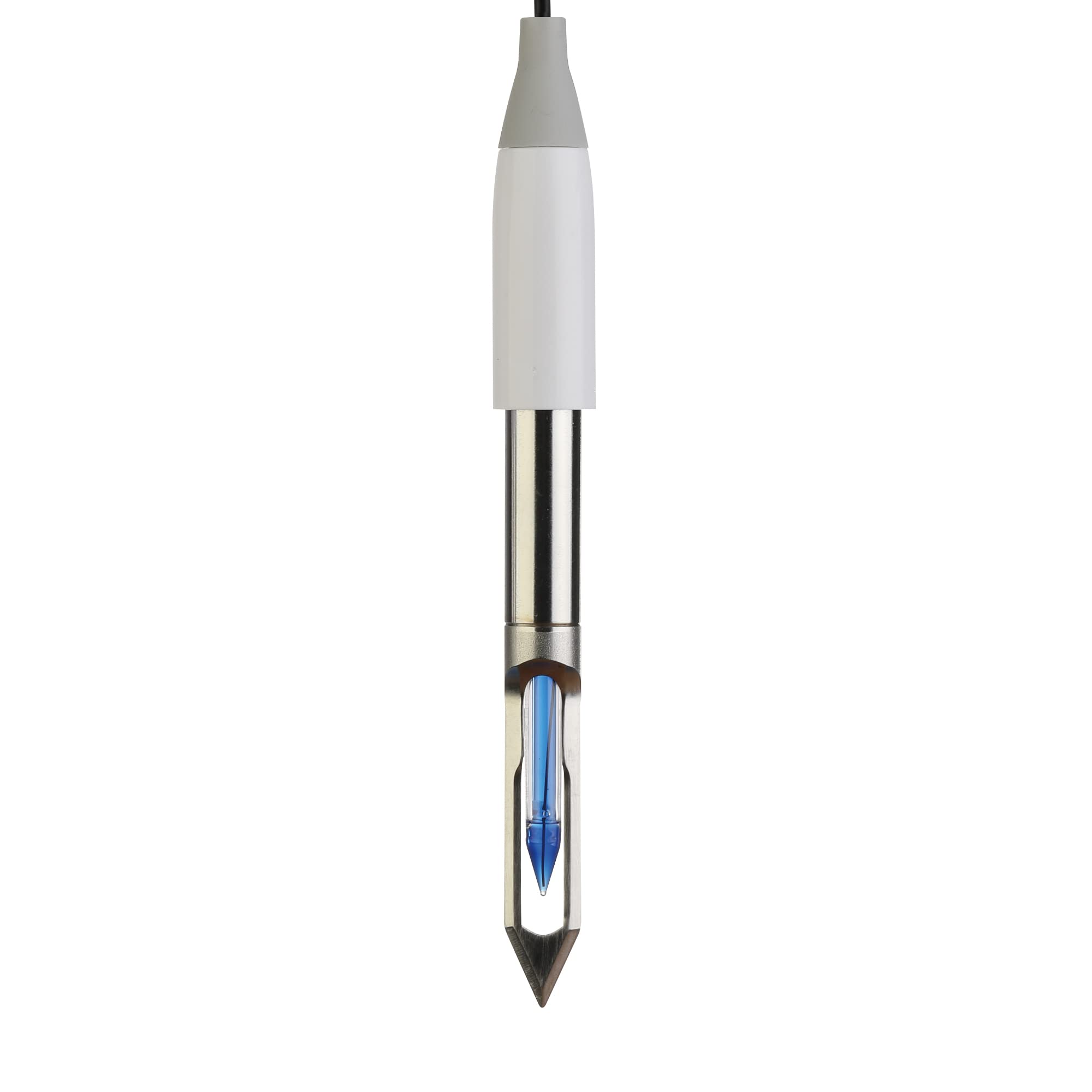 Apera Instruments AI3202 LabSen 763 - Electrodo de acero inoxidable para medidor de pH portátil SX811-BS, 2 pulgadas de altura, 2 pulgadas de ancho, 6 pulgadas de longitud