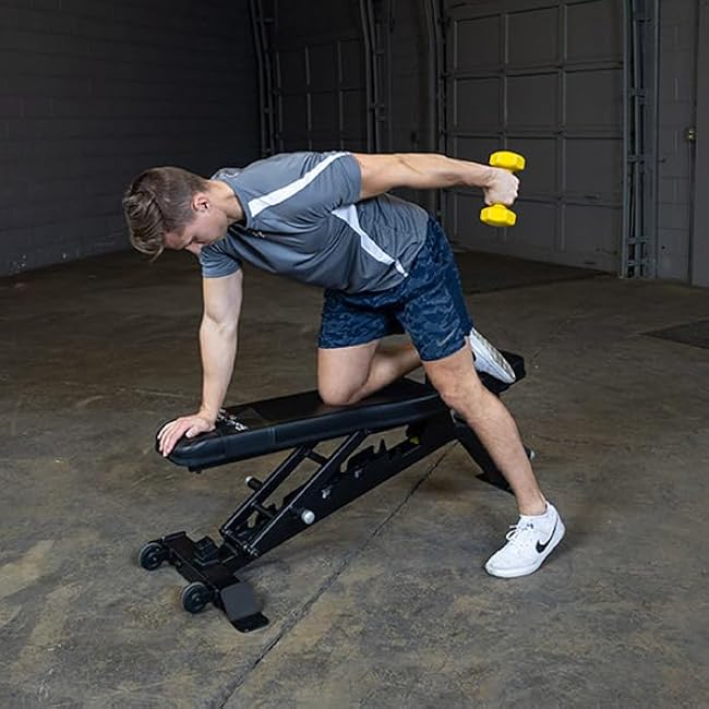 Body-Solid Tools Vinyl Dumbbell for Aerobic Strength Training and Physical Therapy, Hand Weights for Men and Women, Commercial and Home Gym Free Weights Hex End Dumbbells