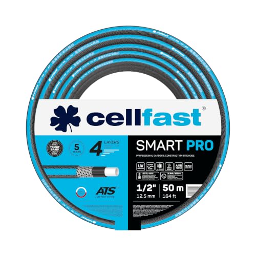 CELLFAST SMART PRO ATS Gartenschlauch, 4-lagig, knickfest, 1/2", 50 m