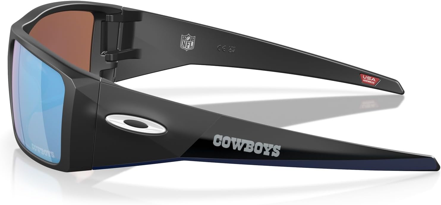 Oakley Men's Oo9231 Heliostat NFL Collection Rectangular Sunglasses