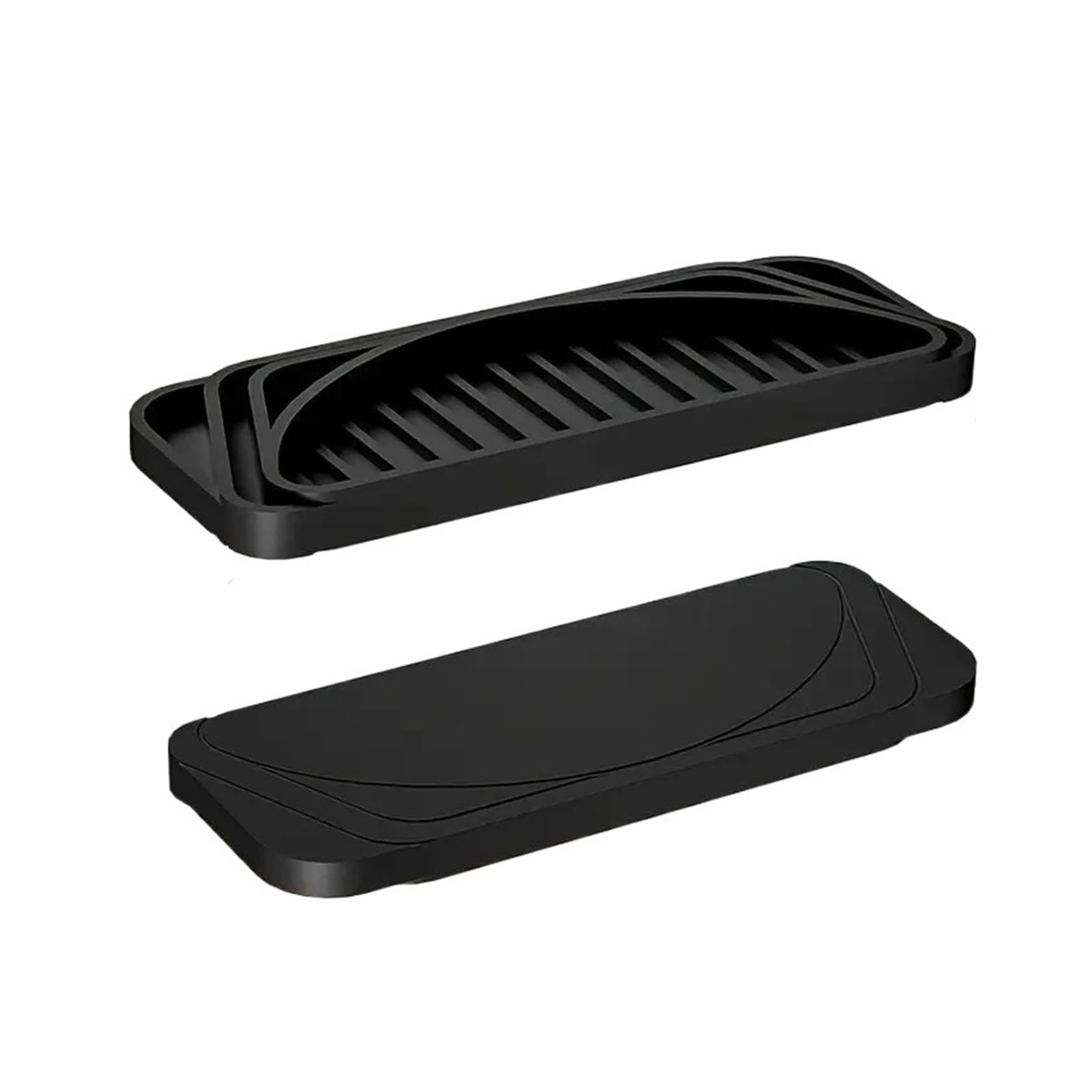 Refrigerator Drip Catcher Tray, Absorbent Water Drip Tray For, Non-Slip Mat For Water Dispenser(Grey)